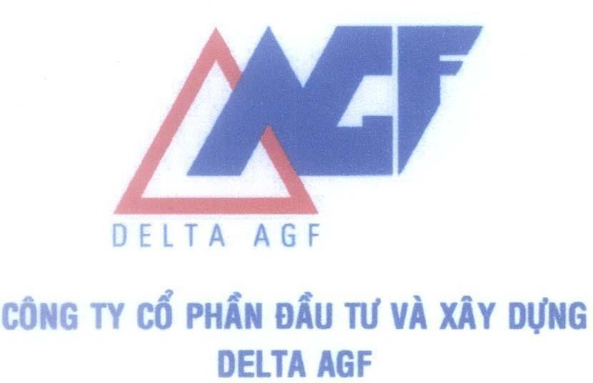 Mẫu nhãn hiệu AGF DELTA AGF Công Ty Cổ Phần Đầu Tư Và Xây Dựng DELTA AGF