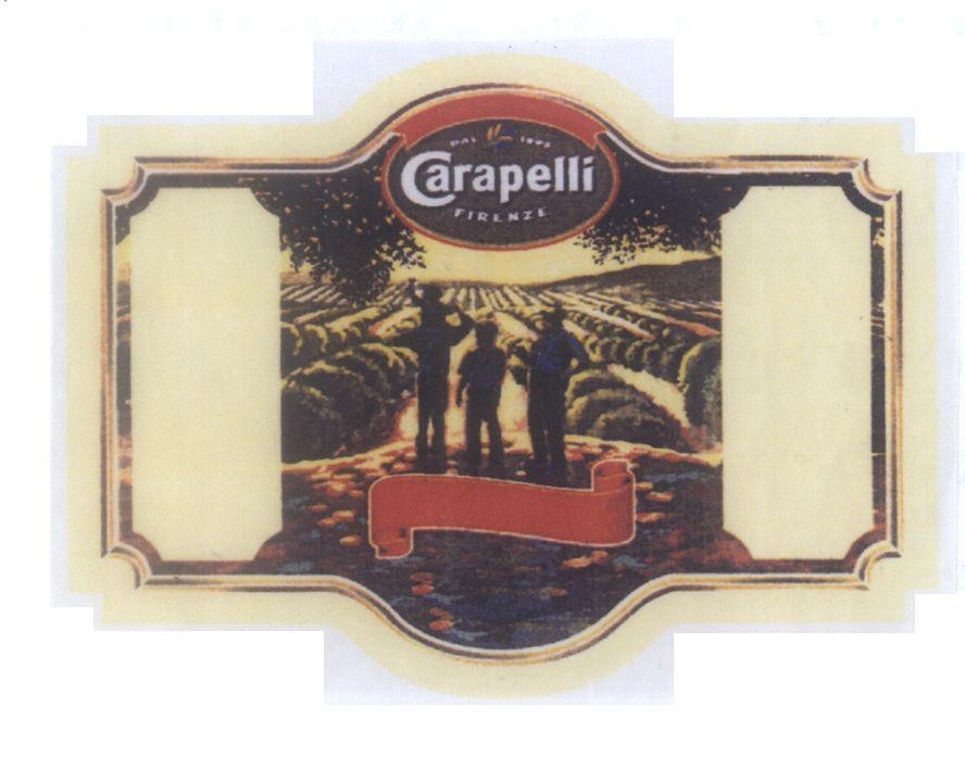 Mẫu nhãn hiệu Carapelli FIRENZE DAL 1893