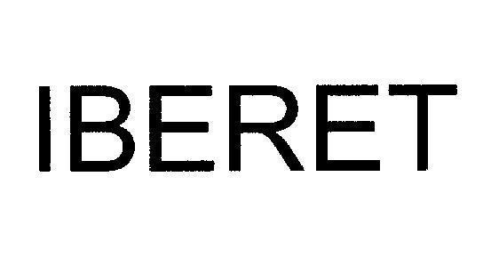 Mẫu nhãn hiệu IBERET