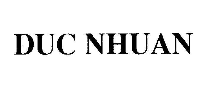 Mẫu nhãn hiệu DUC NHUAN