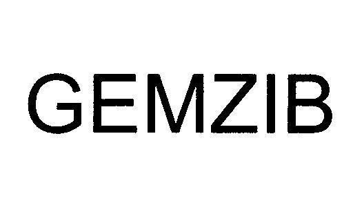 Mẫu nhãn hiệu GEMZIB