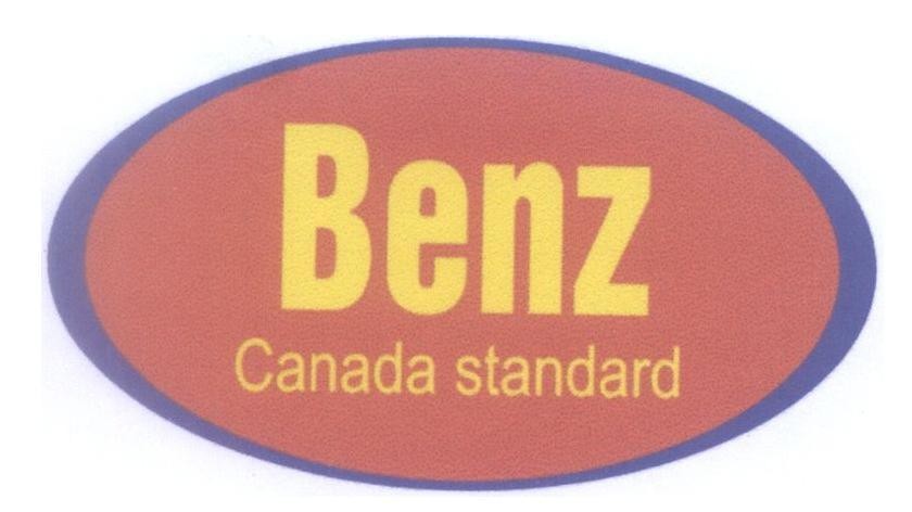 Mẫu nhãn hiệu Benz Canada standard