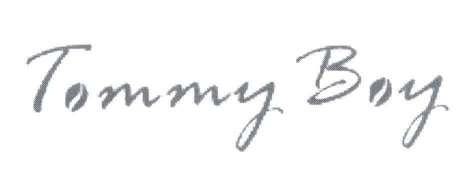 Mẫu nhãn hiệu Tommy Boy