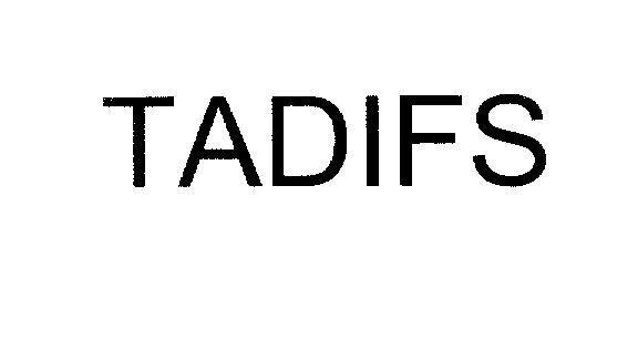 Mẫu nhãn hiệu TADIFS