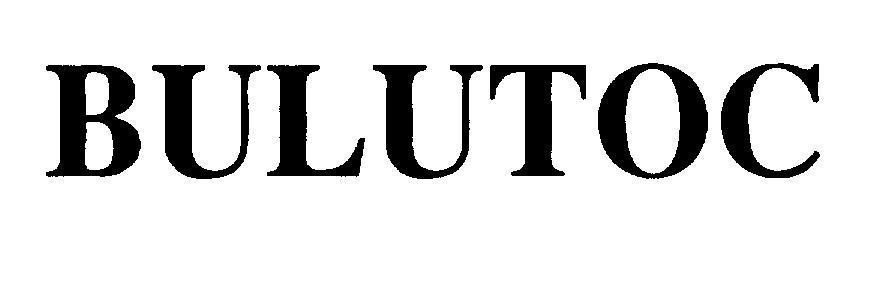 Mẫu nhãn hiệu BULUTOC