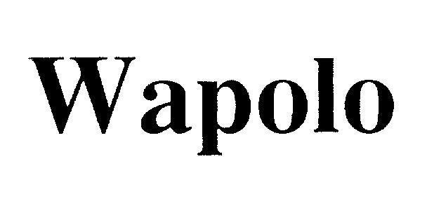 Mẫu nhãn hiệu Wapolo