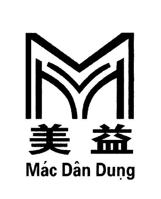 Mẫu nhãn hiệu M Mác Dân Dụng [MEI: xinh đẹp; YI: lợi dụng]