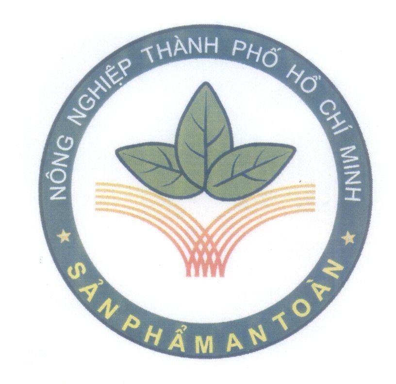 Mẫu nhãn hiệu Sản Phẩm An Toàn Nông Nghiệp Thành Phố Hồ Chí Minh
