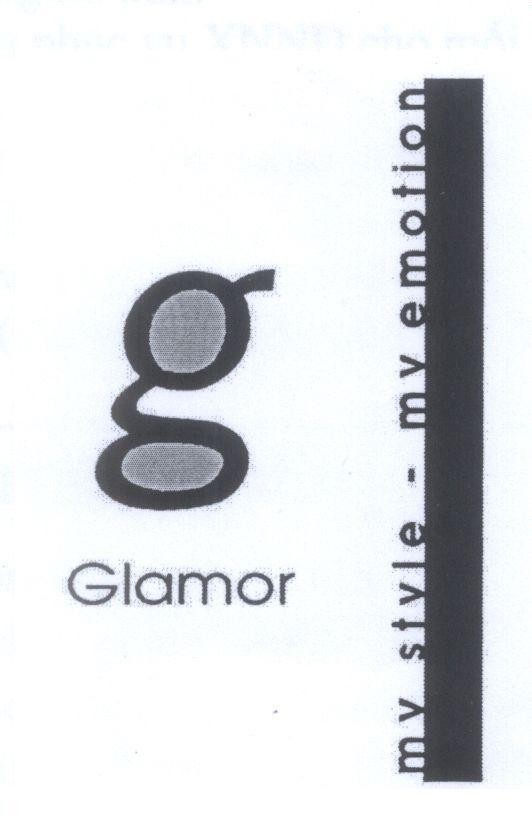 Mẫu nhãn hiệu g Glamor my style - my emotion