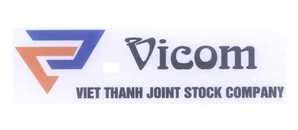 Mẫu nhãn hiệu VT V T Vicom VIET THANH JOINT STOCK COMPANY