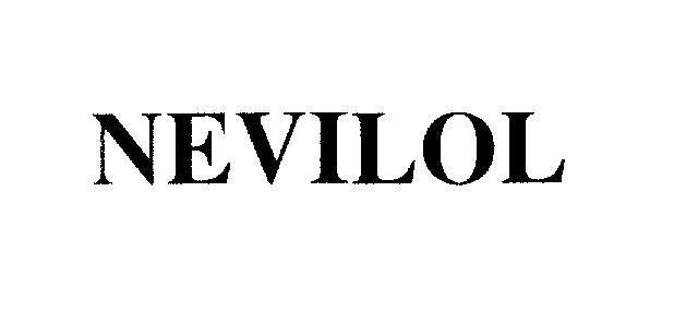 Mẫu nhãn hiệu NEVILOL