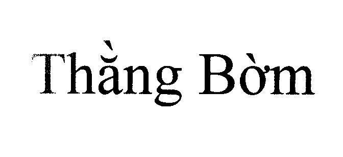 Mẫu nhãn hiệu Thằng Bờm