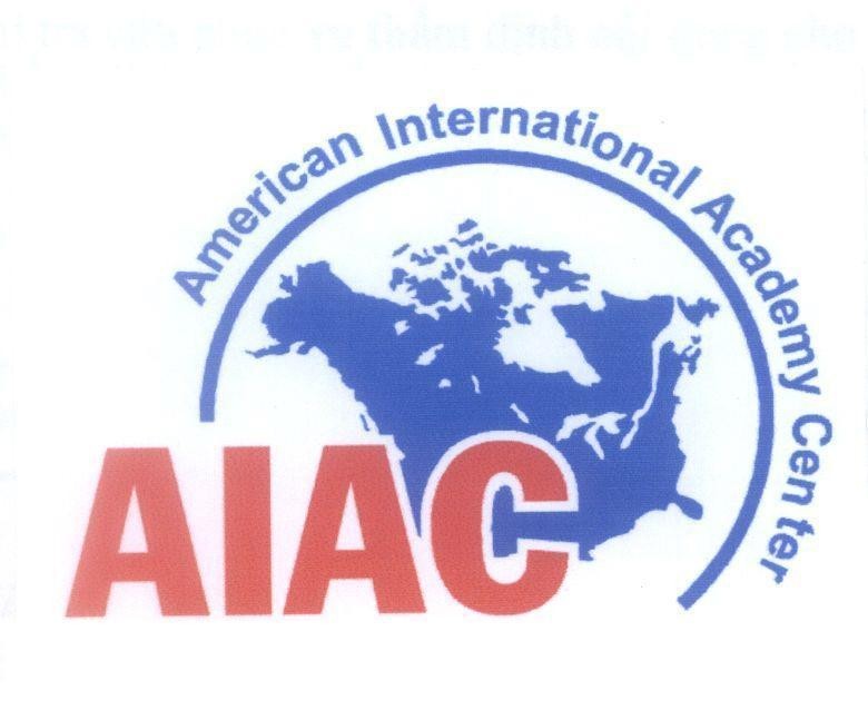 Mẫu nhãn hiệu AIAC American International Academy Center