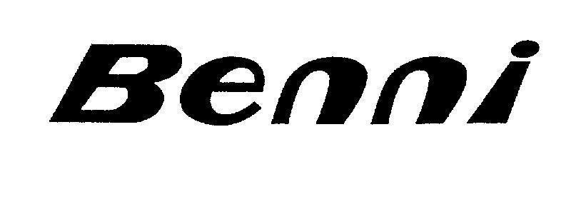 Mẫu nhãn hiệu Benni