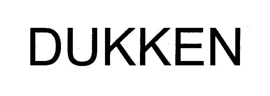 Mẫu nhãn hiệu DUKKEN