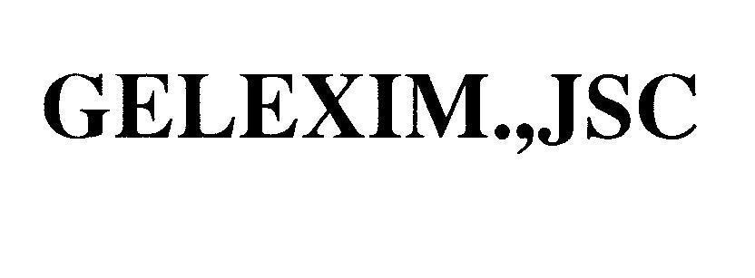 Mẫu nhãn hiệu GELEXIM.,JSC