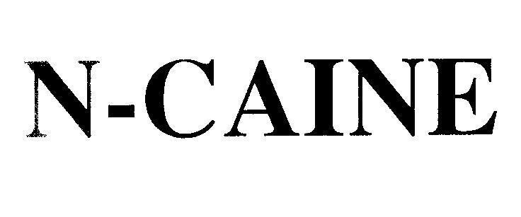 Mẫu nhãn hiệu N-CAINE