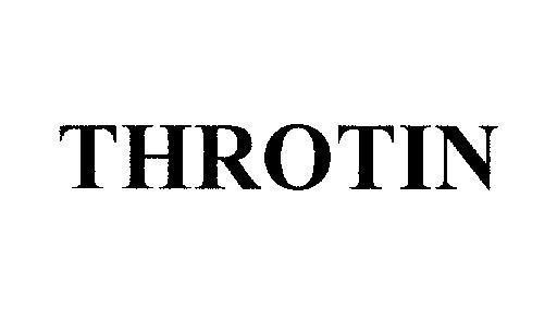 Mẫu nhãn hiệu THROTIN