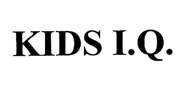 Mẫu nhãn hiệu KIDS I.Q.