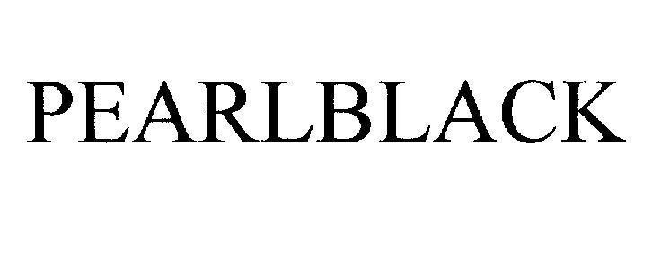 Mẫu nhãn hiệu PEARLBLACK