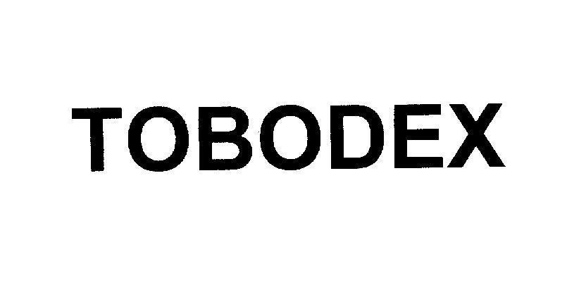 Mẫu nhãn hiệu TOBODEX