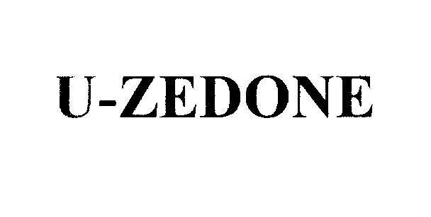 Mẫu nhãn hiệu U-ZEDONE