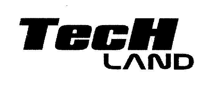 Mẫu nhãn hiệu TECH LAND