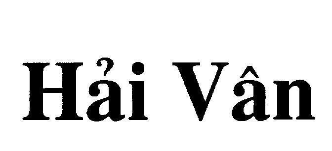 Mẫu nhãn hiệu Hải Vân