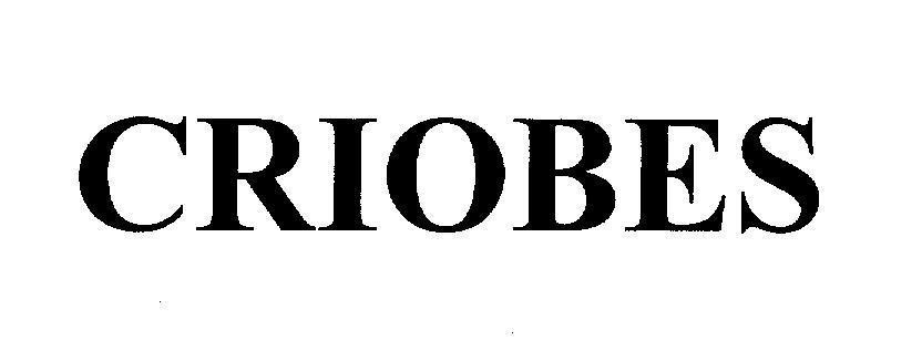 Mẫu nhãn hiệu CRIOBES