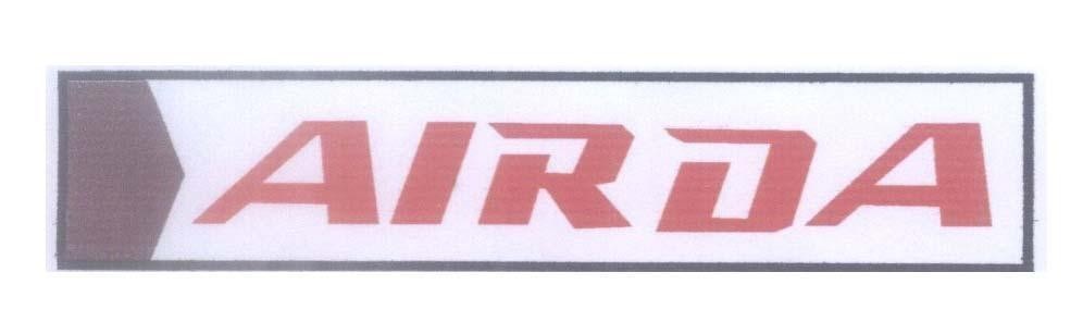Mẫu nhãn hiệu AIRDA