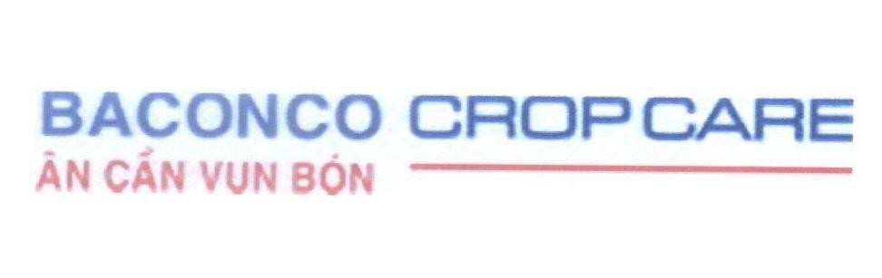 Mẫu nhãn hiệu BACONCO CROP CARE Ân Cần Vun Bón