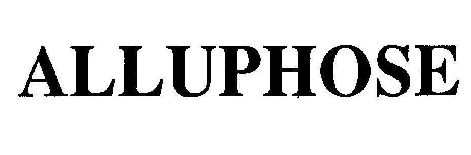 Mẫu nhãn hiệu ALLUPHOSE