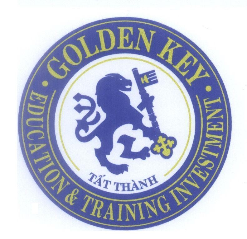 Mẫu nhãn hiệu GOLDEN KEY Tất Thành Education & Training Investment