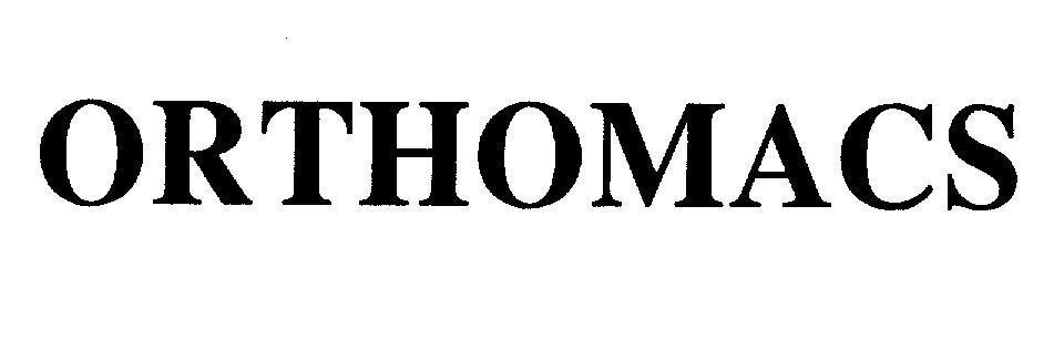 Mẫu nhãn hiệu ORTHOMACS