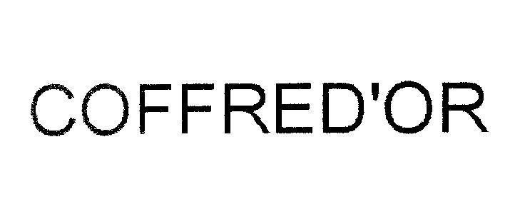 Mẫu nhãn hiệu COFFRED'OR