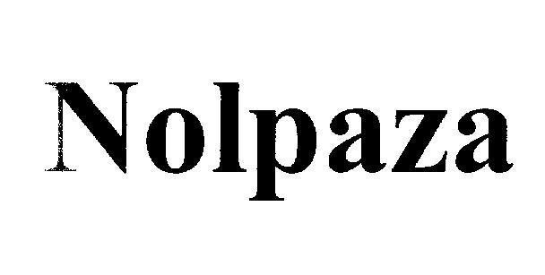 Mẫu nhãn hiệu Nolpaza