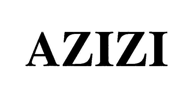 Mẫu nhãn hiệu AZIZI