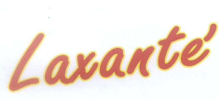 Mẫu nhãn hiệu Laxante'