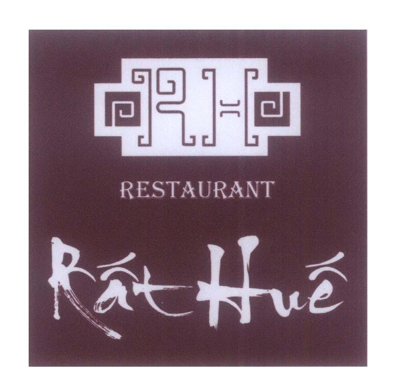 Mẫu nhãn hiệu RESTAURANT Rất Huế