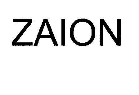 Mẫu nhãn hiệu ZAION