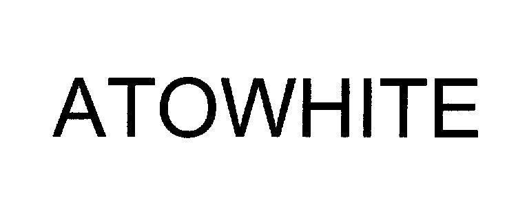 Mẫu nhãn hiệu ATOWHITE