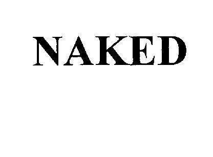 Mẫu nhãn hiệu NAKED