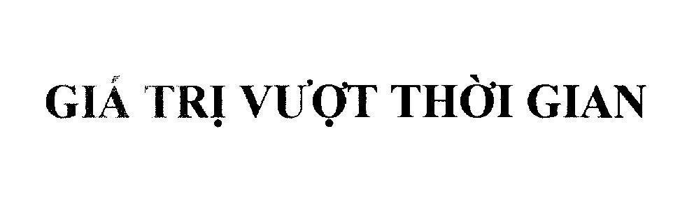 Mẫu nhãn hiệu Giá Trị Vượt Thời Gian