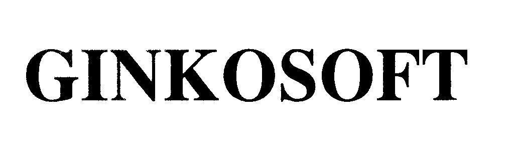 Mẫu nhãn hiệu GINKOSOFT