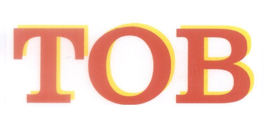 Mẫu nhãn hiệu TOB