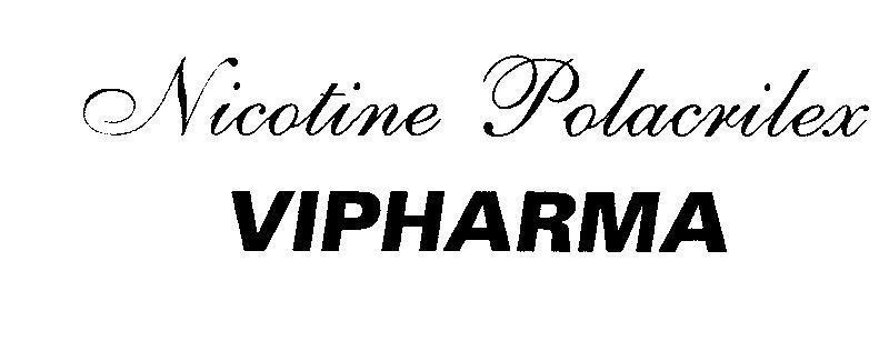 Mẫu nhãn hiệu Nicotine Polacrilex VIPHARMA