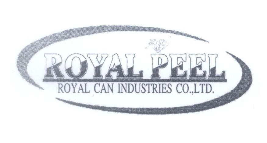 Mẫu nhãn hiệu ROYAL PEEL ROYAL CAN INDUSTRIES CO.,LTD.