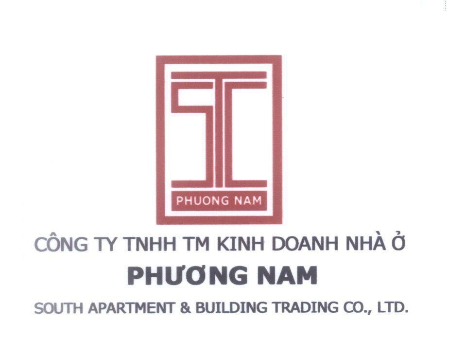 Mẫu nhãn hiệu STC PHUONG NAM Công Ty TNHH Kinh Doanh Nhà ở Phương Nam SOUTH APARTMENT & BUILDING TRADING CO., LTD.