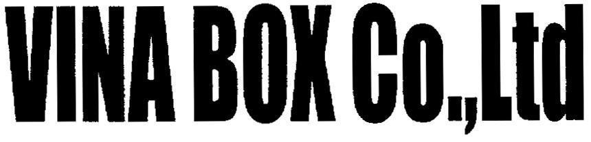 Mẫu nhãn hiệu VINABOX Co.,Ltd