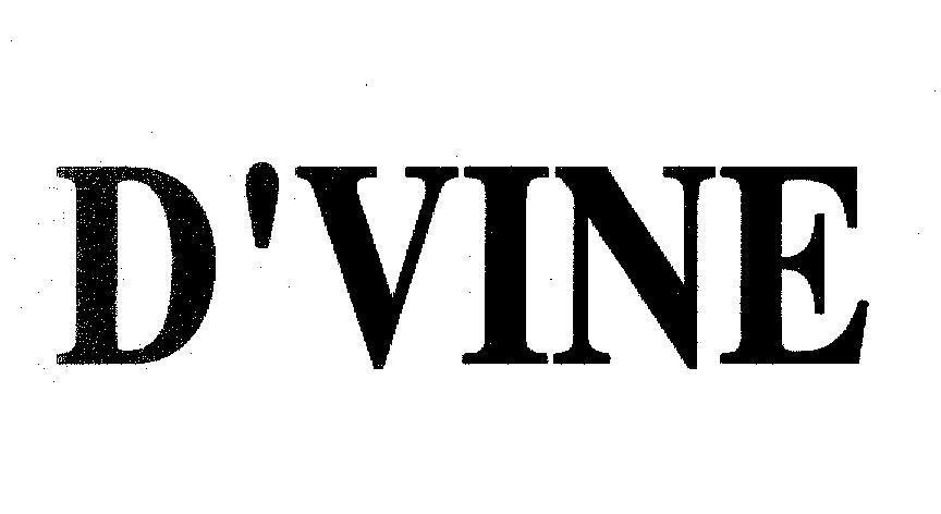 Mẫu nhãn hiệu D'VINE